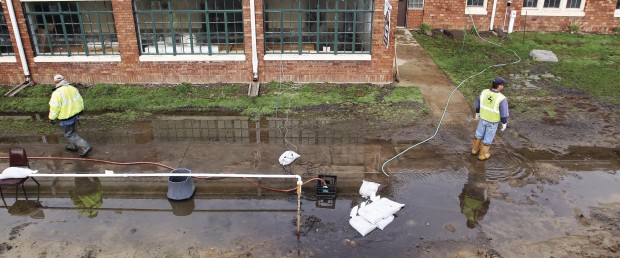 Credit Island Flooding